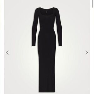 Skims Soft Lounge Long Sleeve Dress